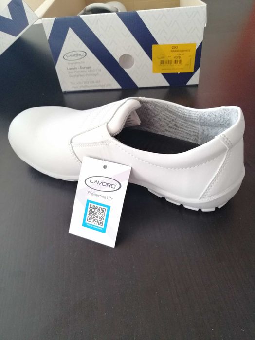 Sapatos de trabalho com biqueira de aço