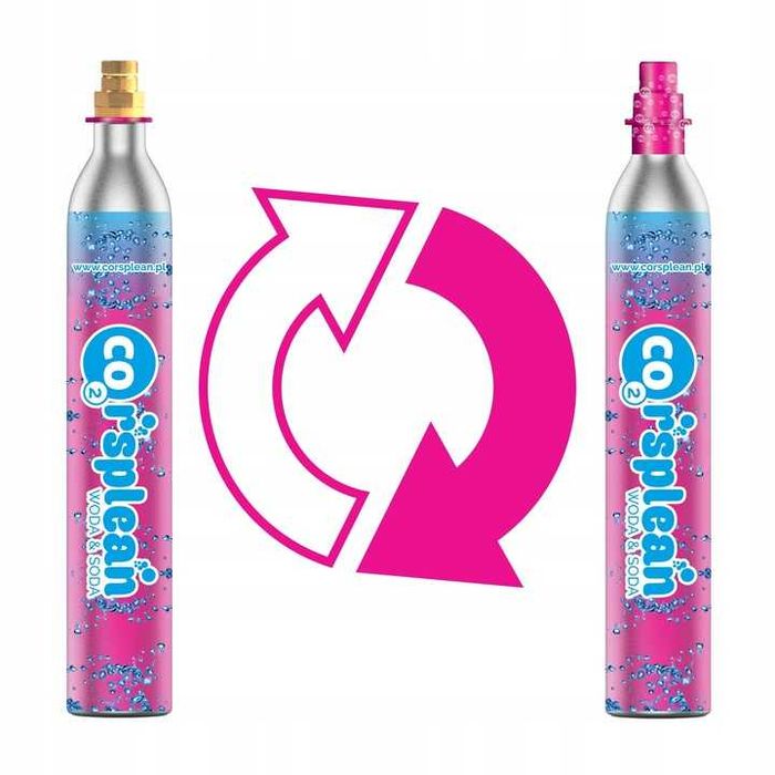 Wymiana butli do saturatora SodaStream wciskane 425g