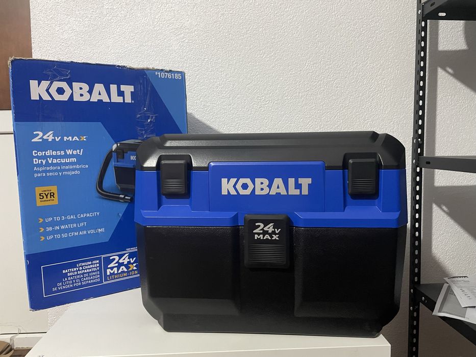 Kobalt 24-Вольт Макс. 12л.  Бездротовий пилосос