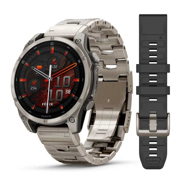 Garmin Fenix 8 - AMOLED Sapphire (wersja jubilerska) - NOWY!