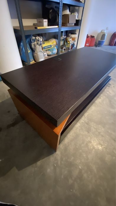 Movel TV Noegueira e Preto