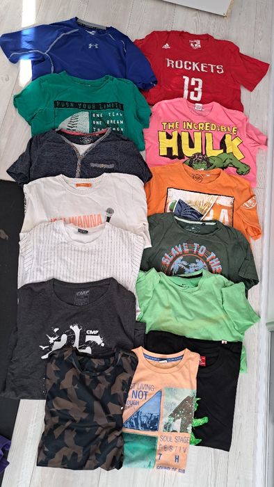 Bluzka koszulka chłopięca 158 164 paka