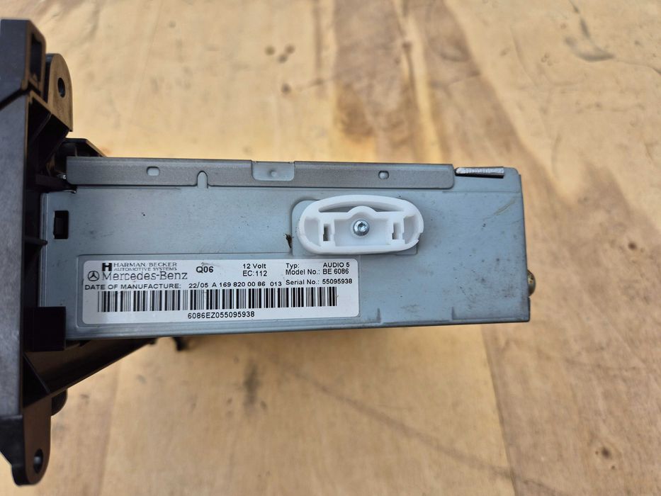 Radio Fabryczne Oryg CD Mercedes A W169 w Pełni Sprawne !