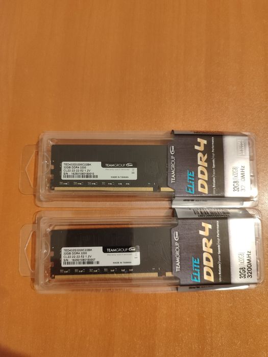 64GB RAM 3200Mhz DDR4 Team Group Elite