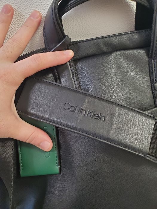 Сумка  Calvin Klein для ноутбука чоловіча/мужская