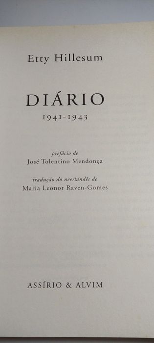 Diário - Etty Hillesum (1941-_1943)