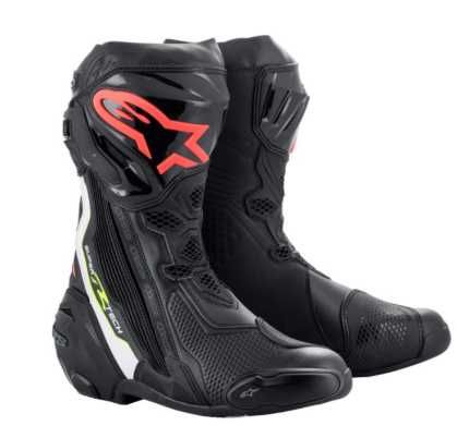 Buty Alpinestars Supertech R Black/White/Red/Yellow Fluo roz.42