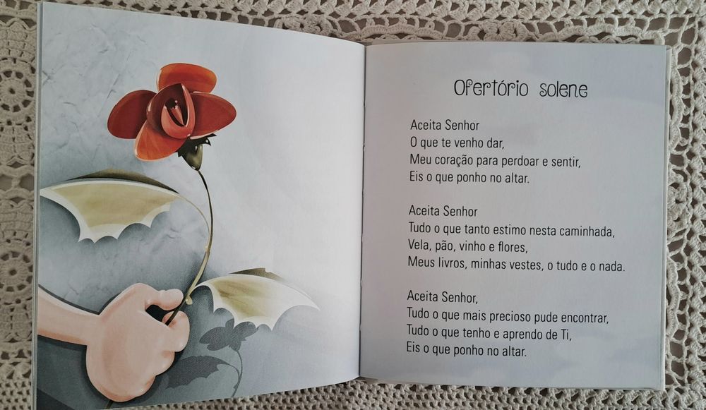 Livro Novo, A minha 1ª comunhão ( orações)