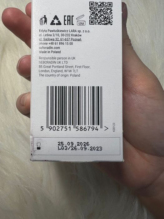 Seboradin Forte, Anti Hair Loss, Serum do skóry głowy na noc