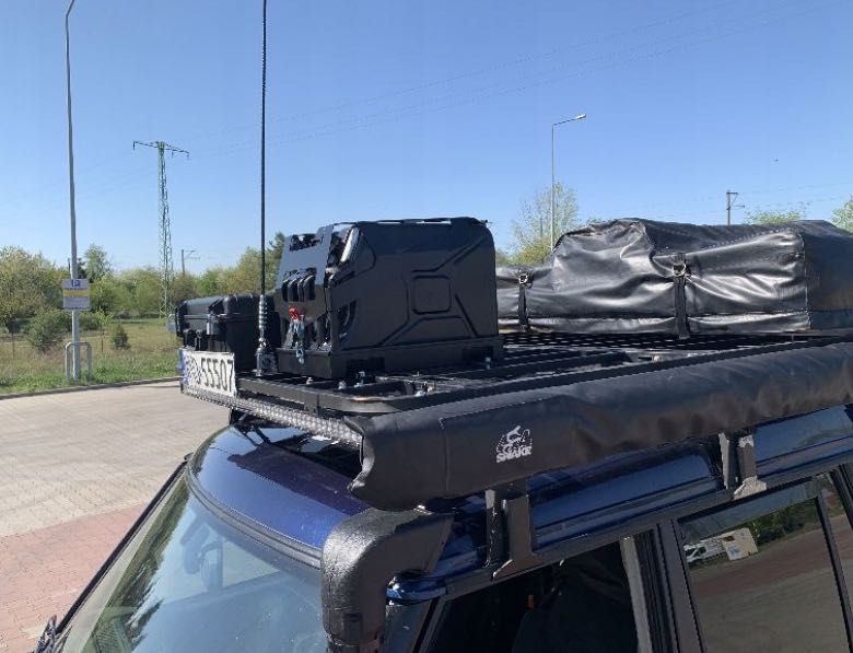 3x 20L KANISTER mocowanie bagażnik dachowy i nie tylko OFF ROAD,kamper