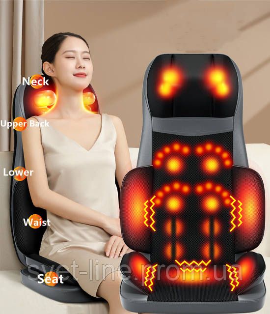 Массажное кресло (роликовый массаж всей спины + вибрация