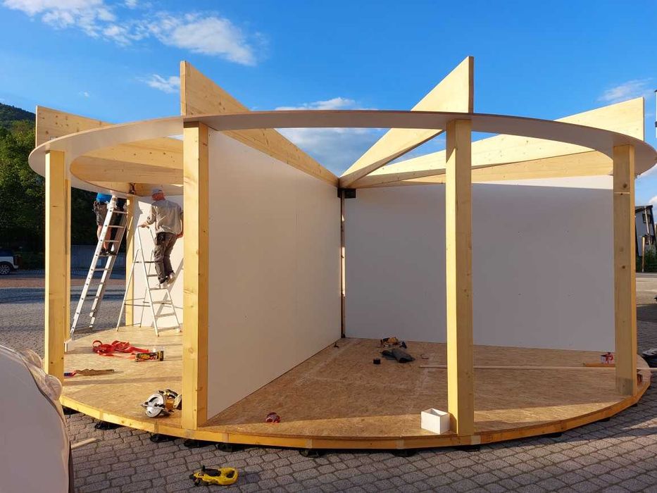 Pawilon plenerowy, wolnostojący