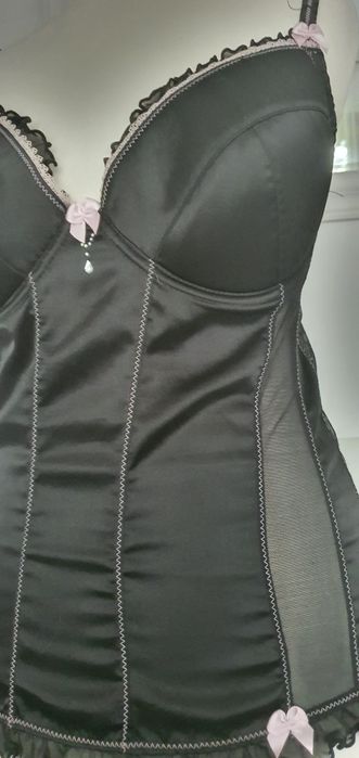 Gorset czarny piękny M/L