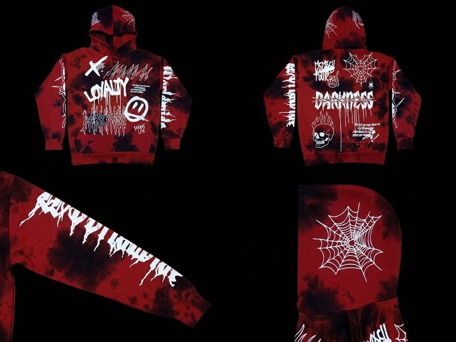 Худі Black Squad Savage Lae XS / Кофта з принтом Darkness / Стан нової