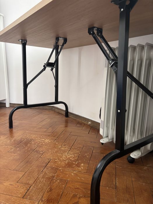 Secretária / Mesa Dobrável 140x69 cm – Estilo Moderno