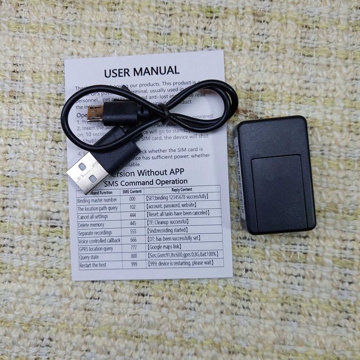 Миниатюрный GSM - GPS трекер надежный гпс микрофон M7 прослушка для мониторинга с мелочами на карте