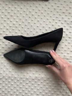 Buty czółenka damskie czarne h&m