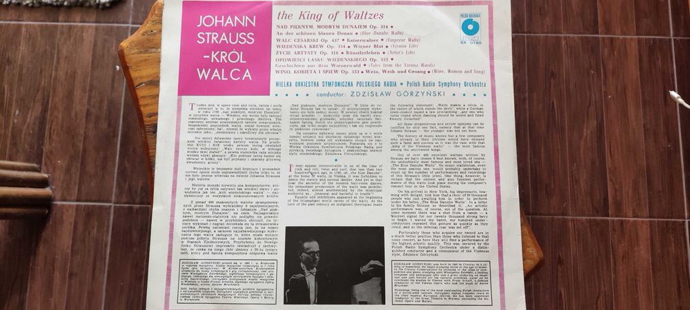 Król Walca Johann Strauss Winyl