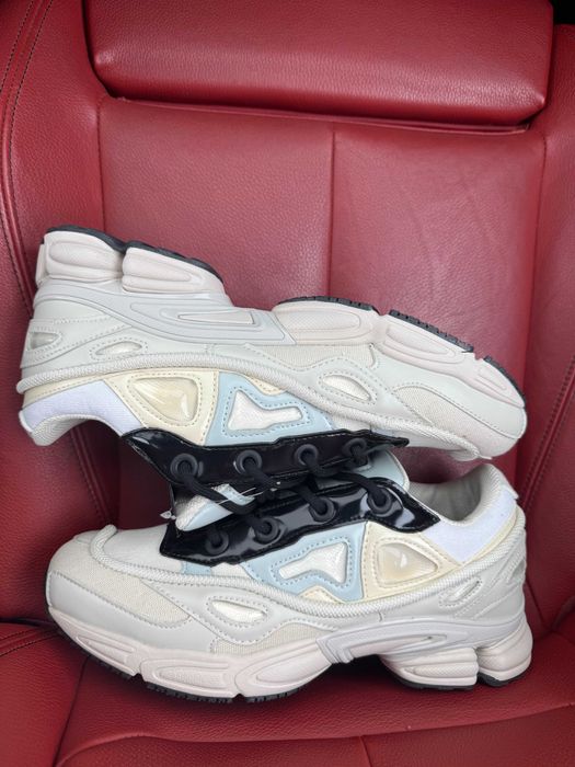 (БЕЗ ПЕРЕДОПЛАТИ) Adidas x Raf Simons Ozweego White Beige адідас раф