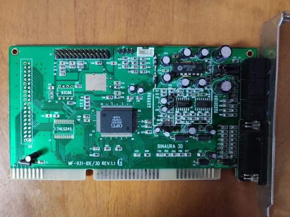 Ретро звукова карта Binaura 3D MF-931-IDE/3D ISA