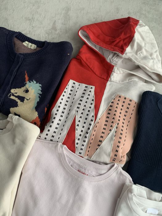 Zestaw 6 bluz 140/146 scotch&Soda, Marni, Mini Rodini, Lacoste,