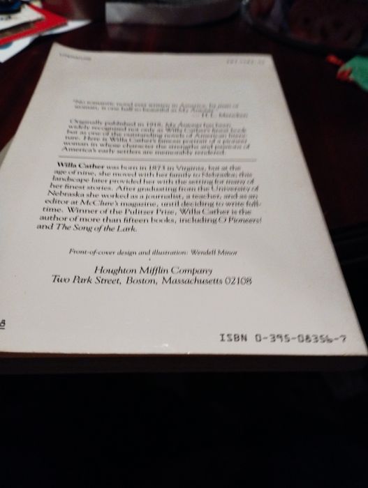 Livro escrito em inglês