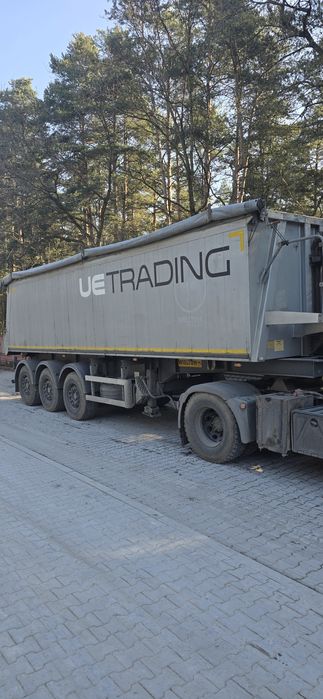 Naczepa wywrotka Wielton 39m Saf Intrax Tarcza Klapa Szyber zestaw Man