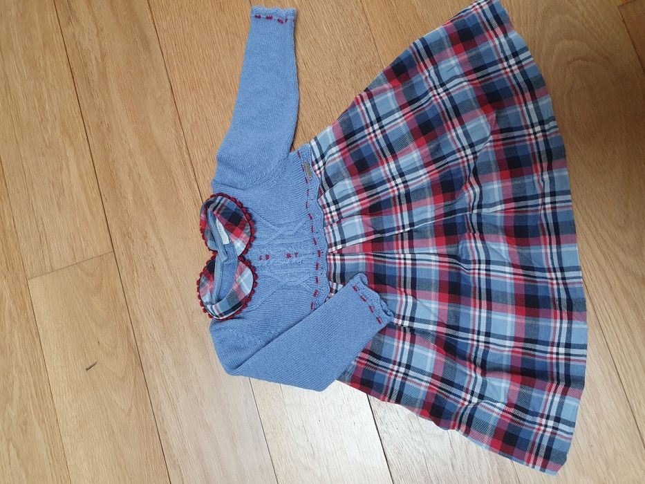 Vestido Pili Carrera menina 6M