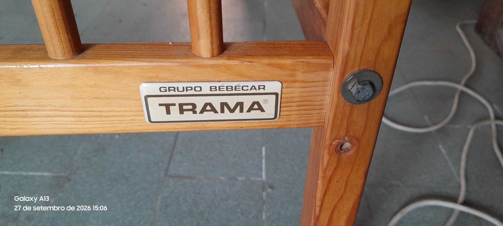 Berço com rodinhas