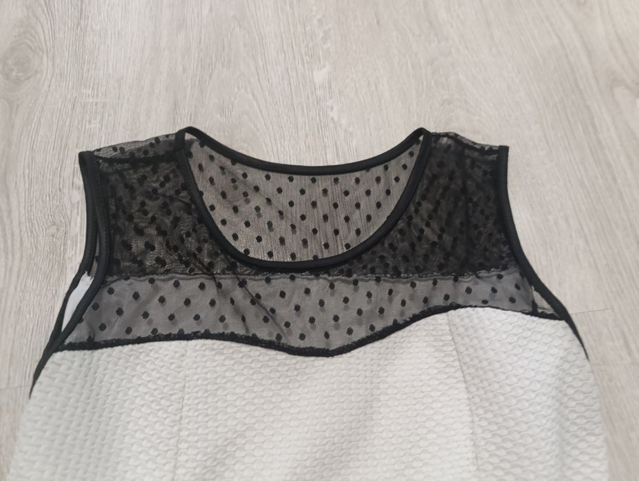 Biała sukienka 38 M