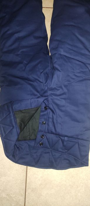 Штани чоловічі робочі зимові сині