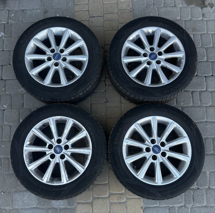 Диски Ford r16. 5/108 7j з резиною Nokian літо