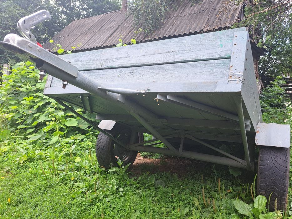 Причіп до мотоблока або мінітрактора