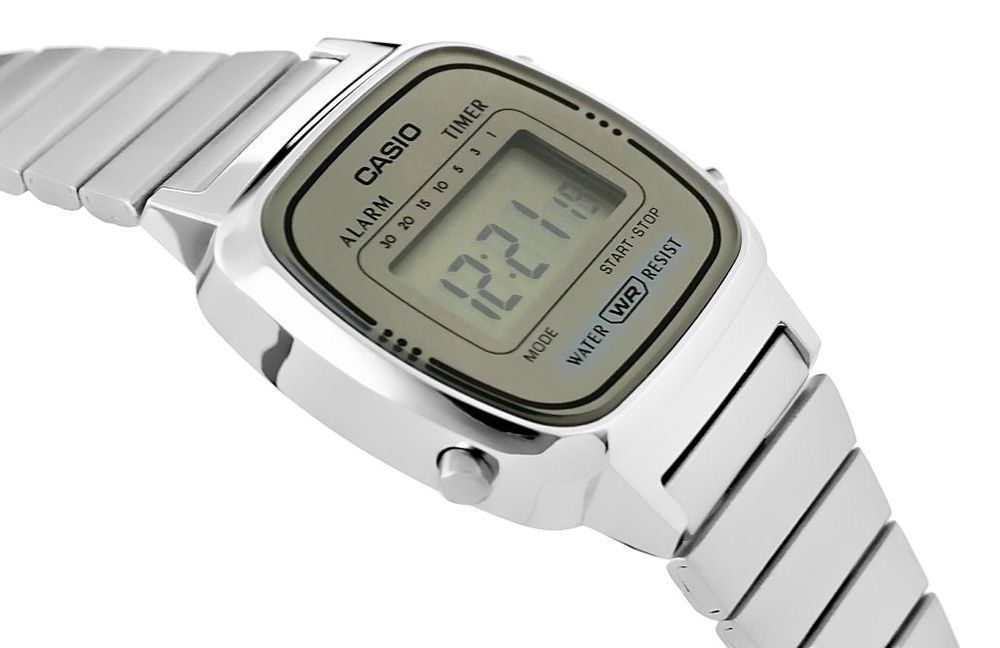 Zegarek Damski CASIO LA670WA- 7DF + BOX