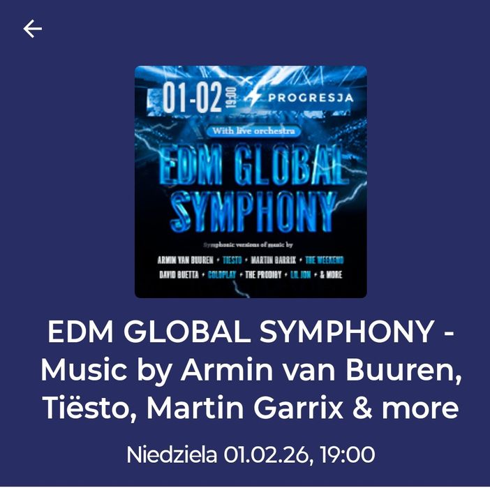 Bilety Global SYMPHONY