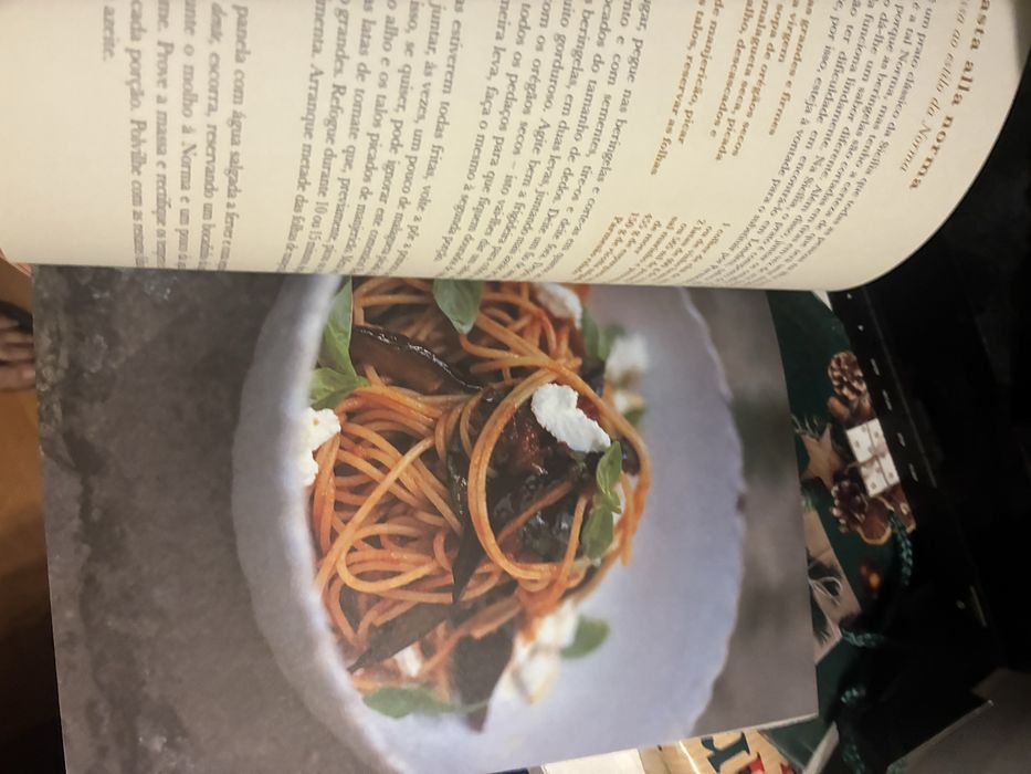 Livro culinária de Jamie Oliver