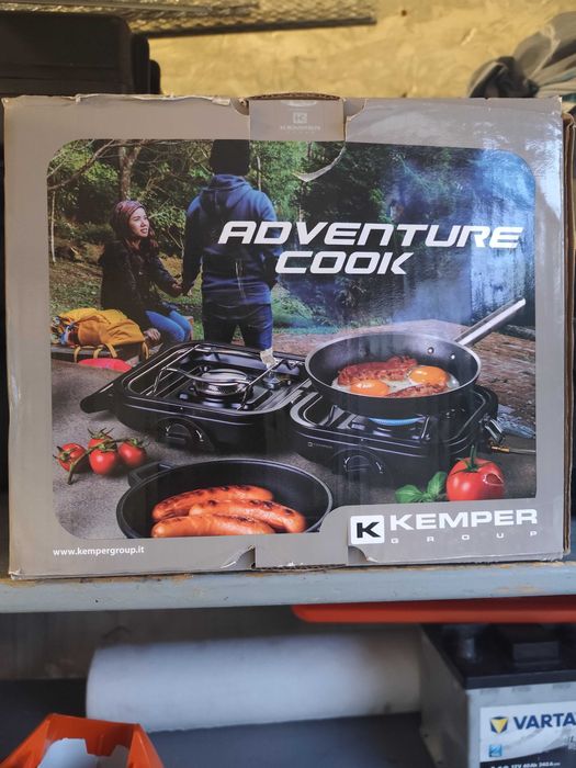 Kemper kuchenka gazowa 2palnikowa