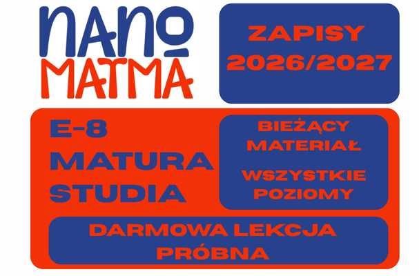 Korepetycje ONLINE matematyka