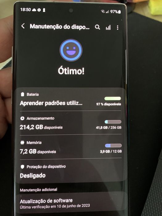 Samsung Note 10+ Aura Glow With Box .64585243390338121