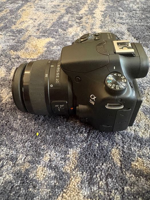 Sony SLT-A58 + Lente 18-55mm | Pronta a usar | Bolsa Incluída