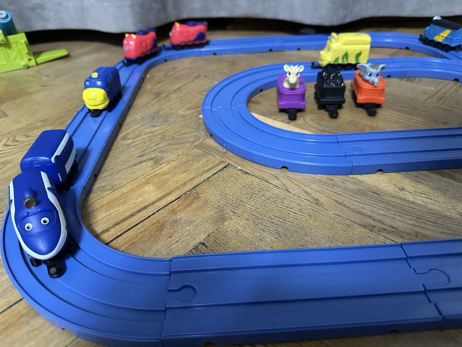 Залізниця чаггінгтон chuggington паровозики, колія