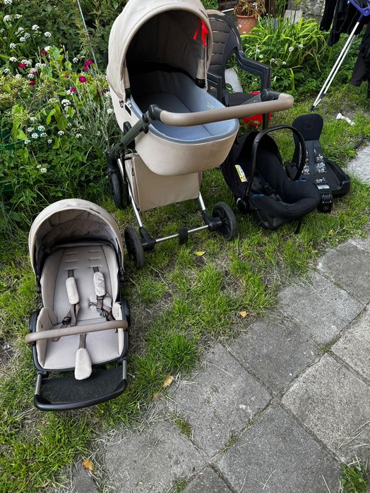 Wózek Anex e-type, fotelik + baza