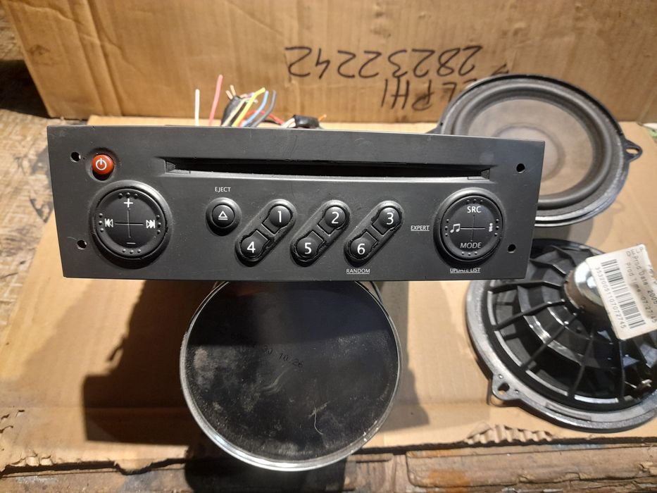 radio do renault, citroen, sprawne plus bluetooth