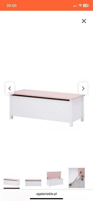 Skrzynia na pluszaki, posciel