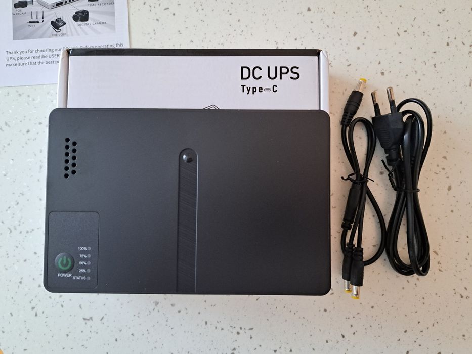 Dc1018L Mini UPS міні ДБЖ 5v 9v 12v usb type c poe 18650
