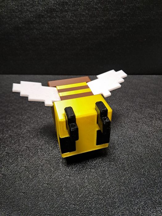 Майнкрафт бджілка 3-д надрукована велика