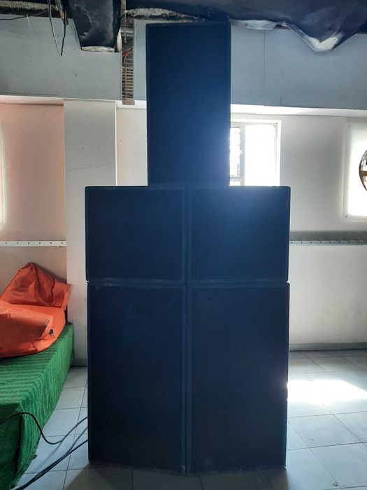 Sistema de Som PA Analógico HiFi Opus Audio 6K Bass 3K Tops e Moniçao