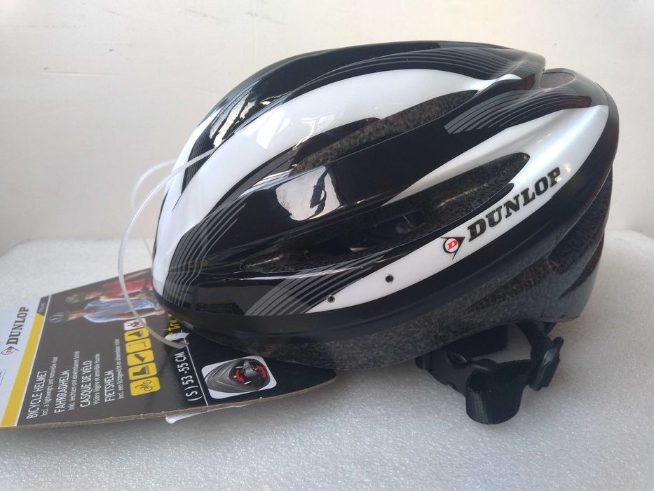 Шлем велосипедный Dunlop подросток 53-55см велошлем