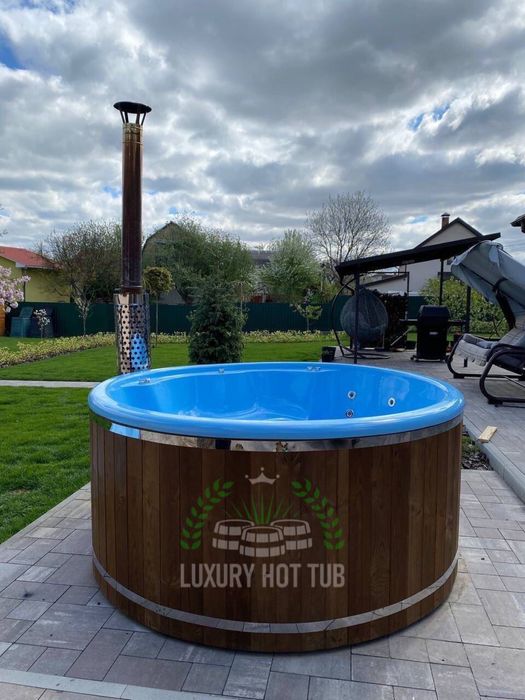 Чан на дровах для готеля, котеджа