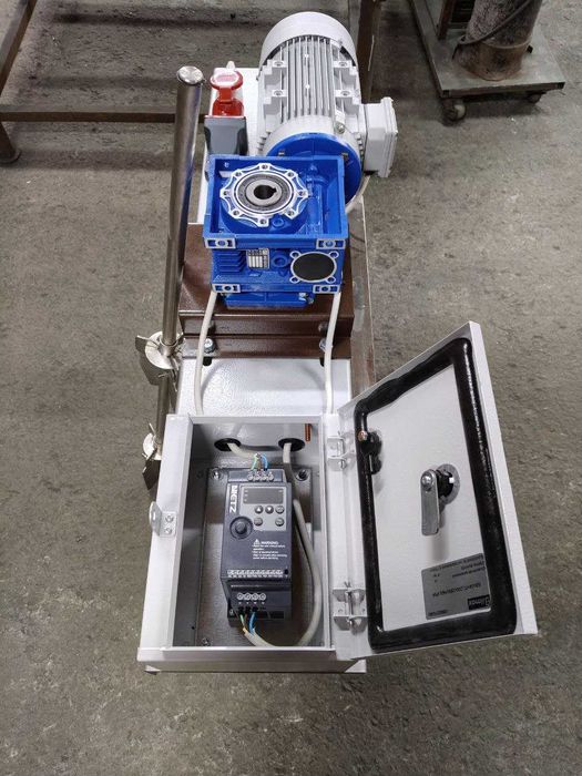 Змішувач, міксер(мішалка) для єврокуба з частотником, міксер для рідин